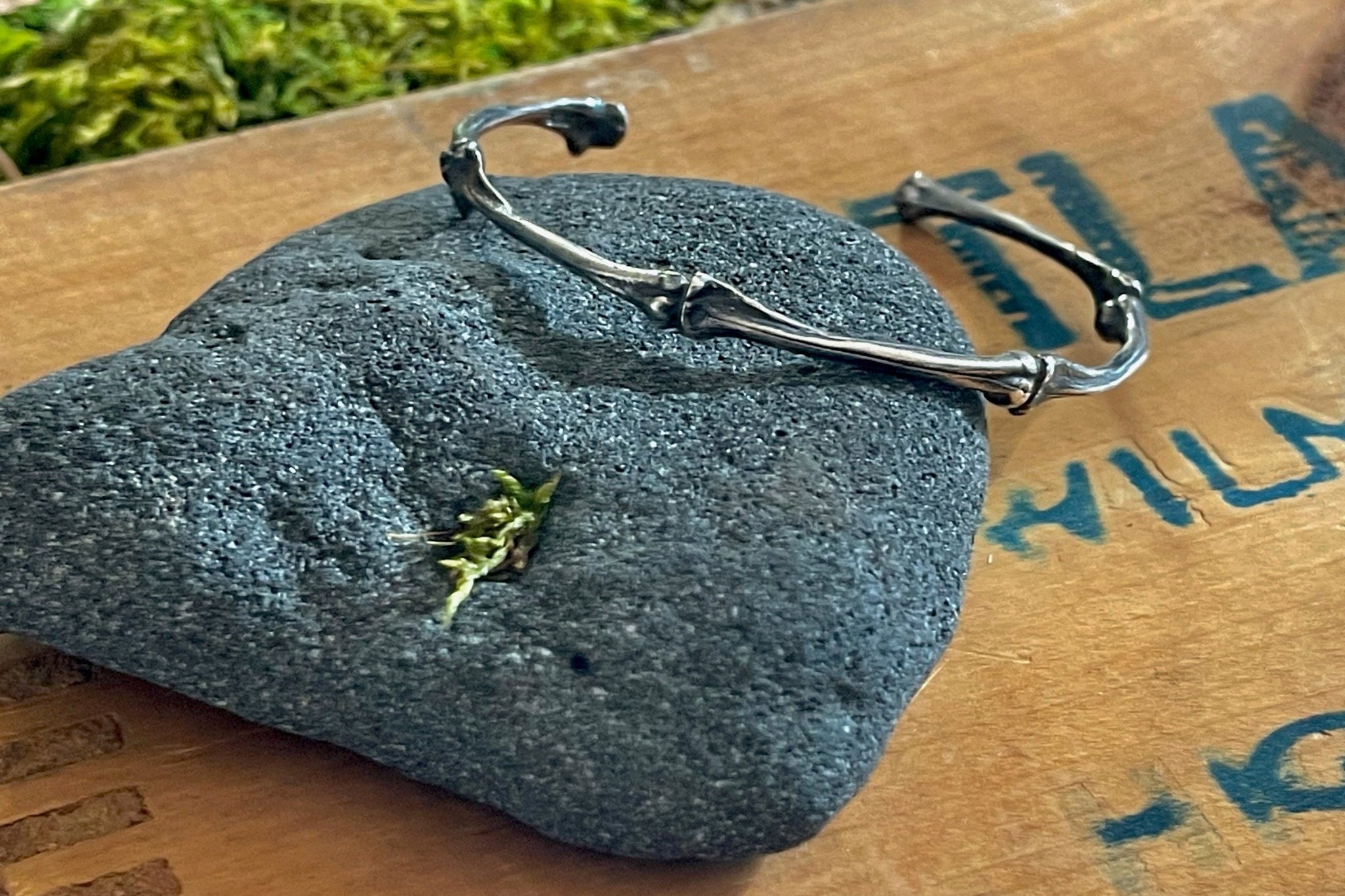 Bone | Cuff Bracelet | Ready to ship - cameraSHY cove