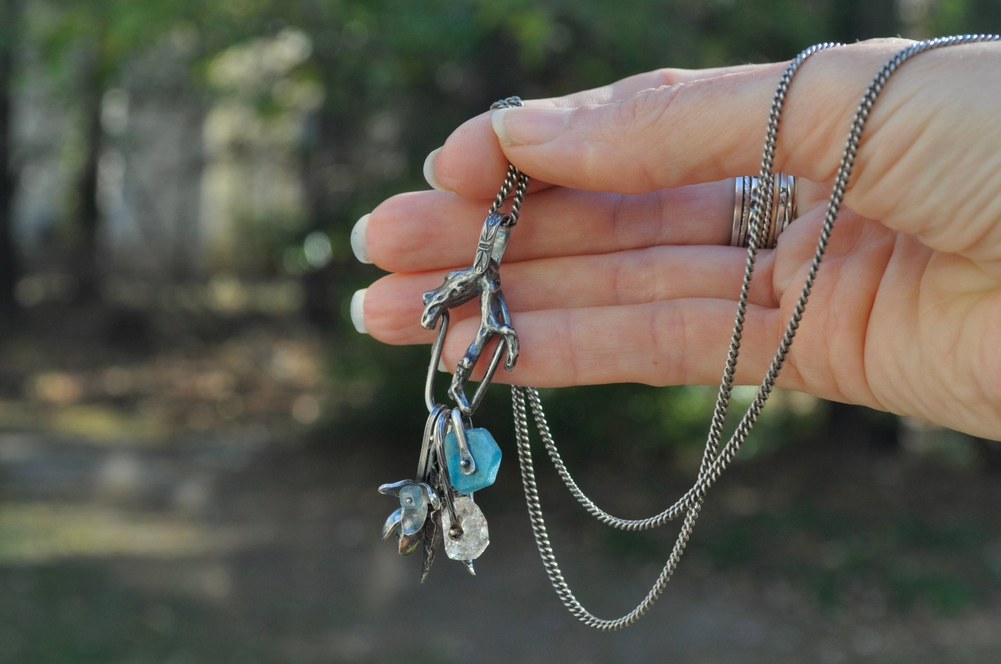 Coral Keeper Necklace | Ready to ship - cameraSHY cove