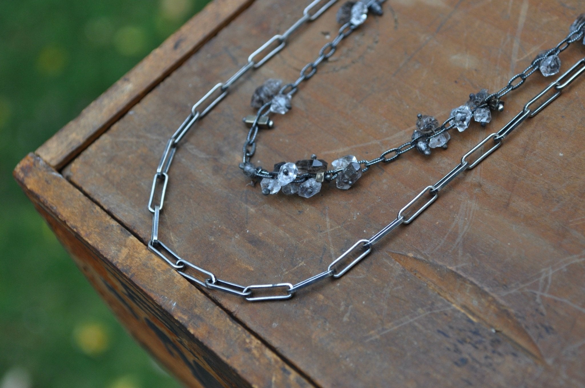 Herkimer | Wild Oats Necklace | Ready to Ship - cameraSHY cove