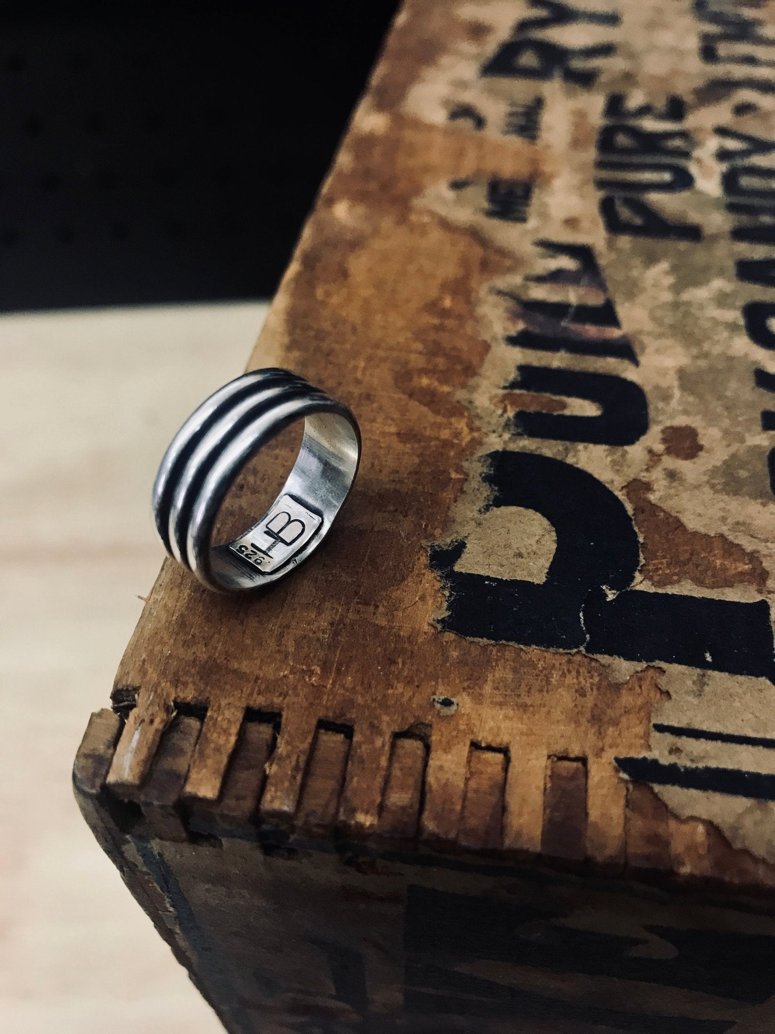 Horizon ring band | Made to order - cameraSHY cove