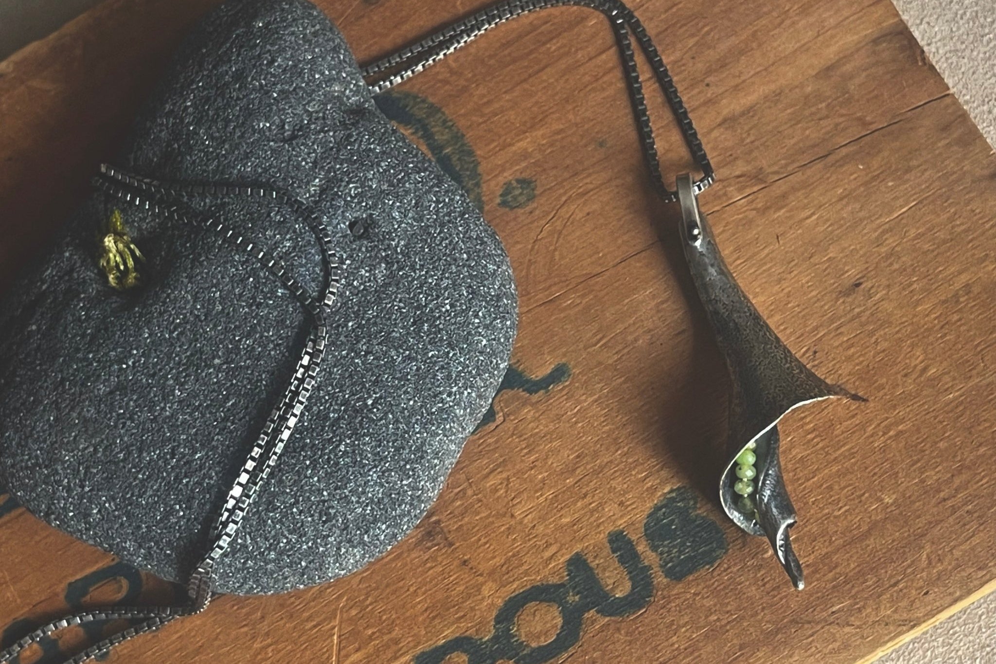 Jade | Beachcomber Necklace | Ready to Ship - cameraSHY cove