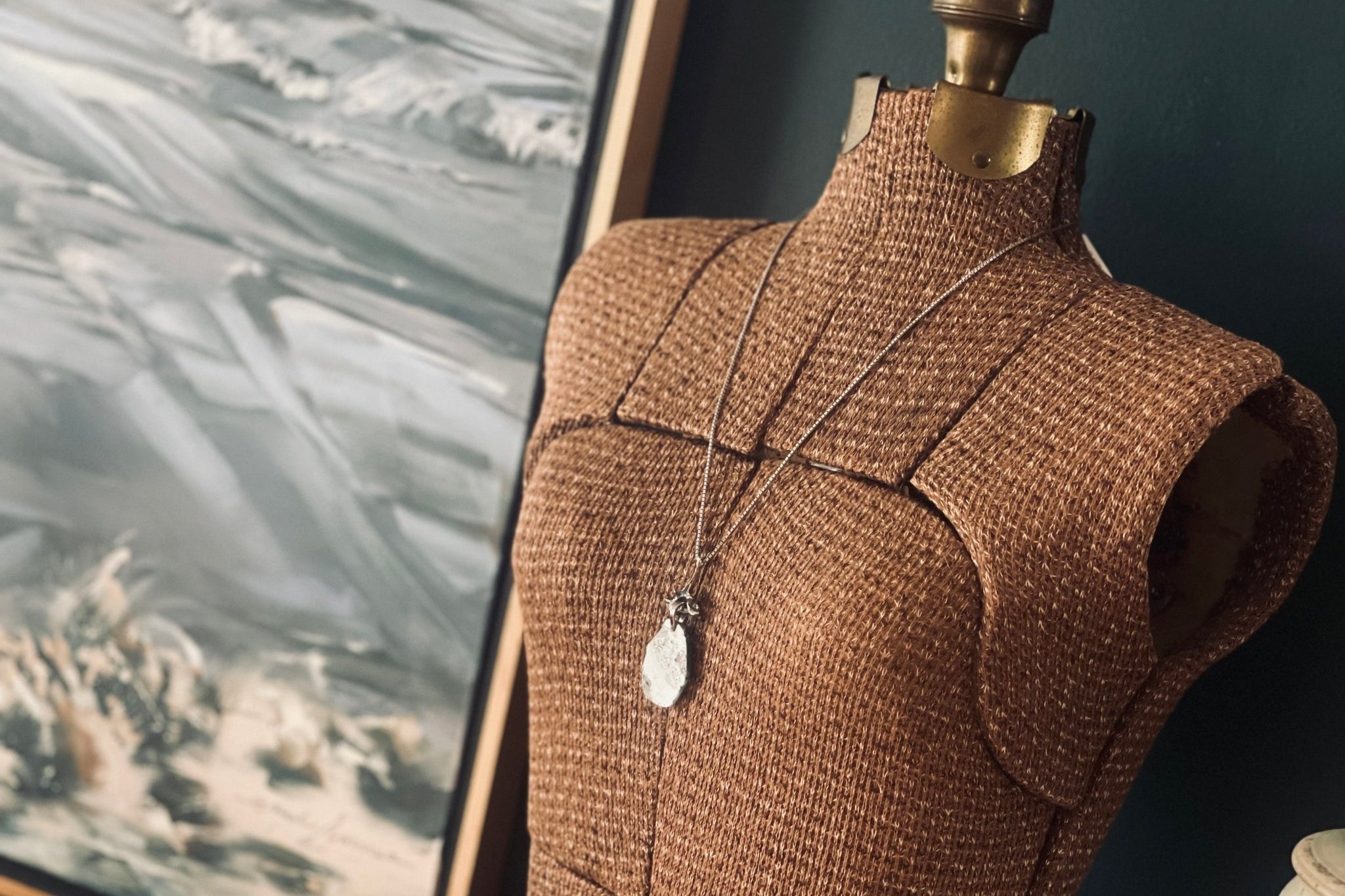 Larimar | Graves to Gardens Necklace | Ready to ship - cameraSHY cove