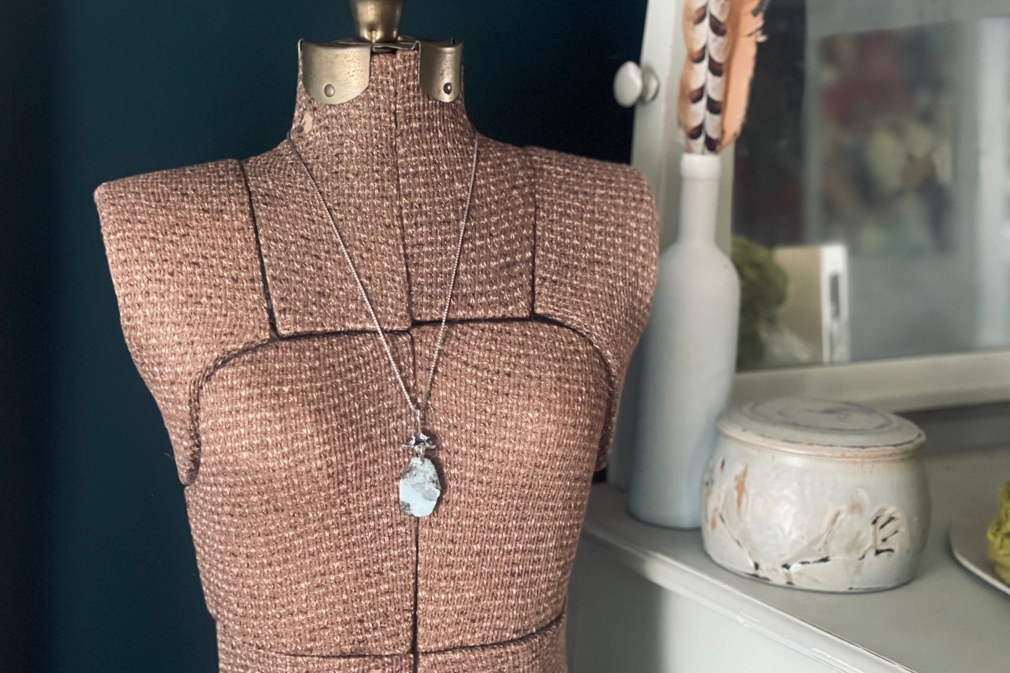 Larimar | Graves to Gardens Necklace | Ready to ship - cameraSHY cove