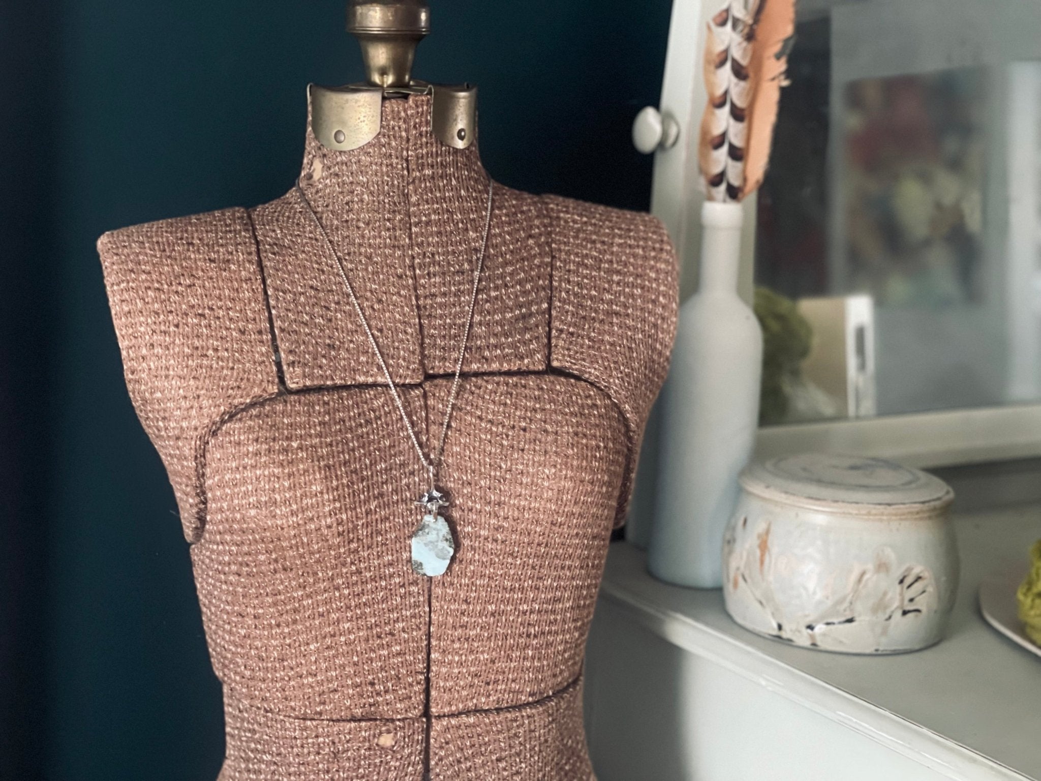 Larimar | Graves to Gardens Necklace | Ready to ship - cameraSHY cove