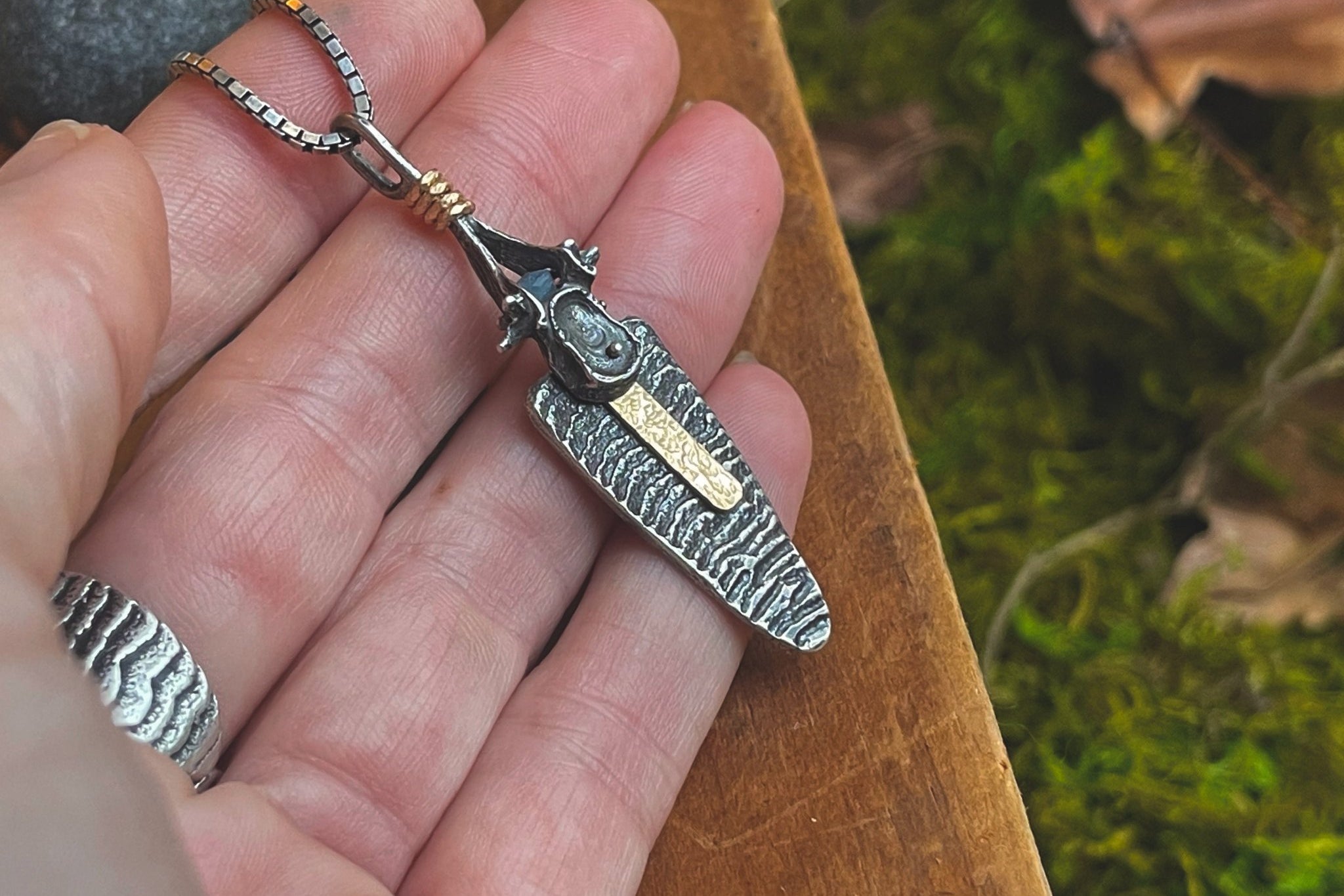 Of Salted Sea | Mixed metal | Ready to Ship - cameraSHY cove