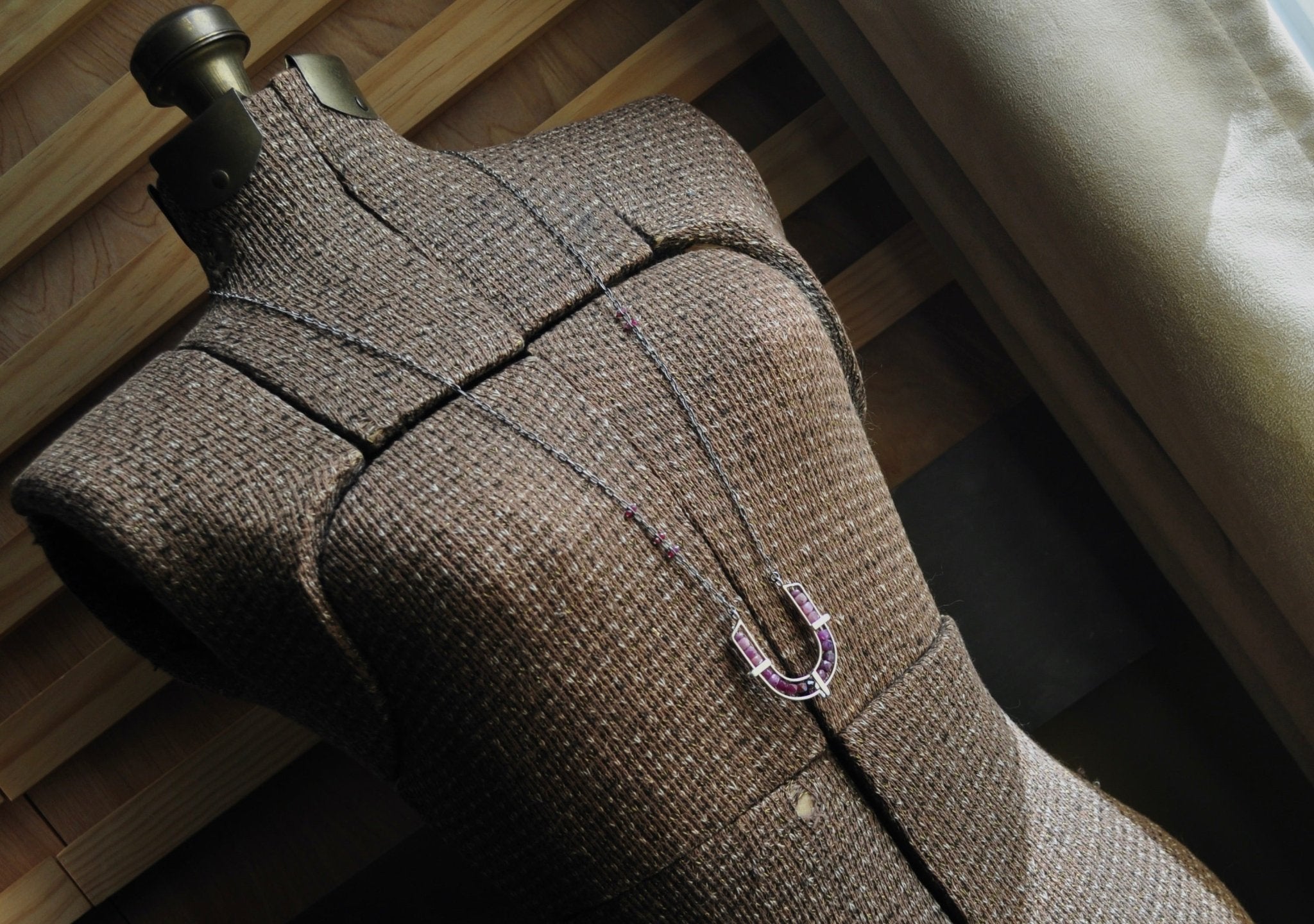 Ruby | Ravine Necklace | Ready to Ship - cameraSHY cove