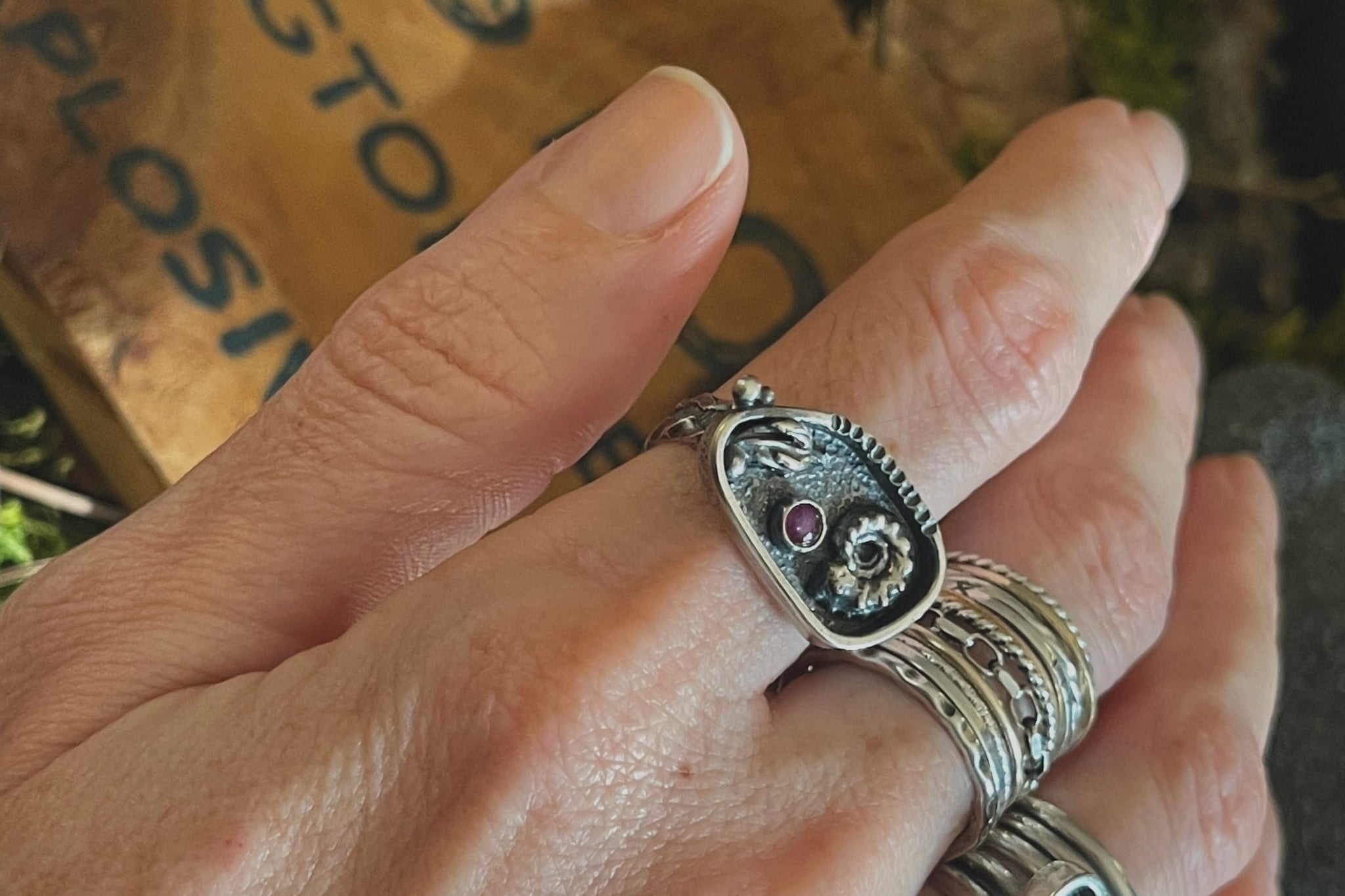 Tidepool Ring No. 1 | size 8.5 | Ready to ship - cameraSHY cove