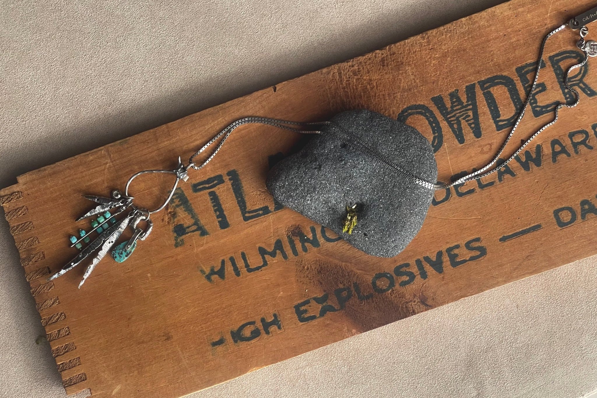 Turquoise | Forager Necklace | Ready to ship - cameraSHY cove