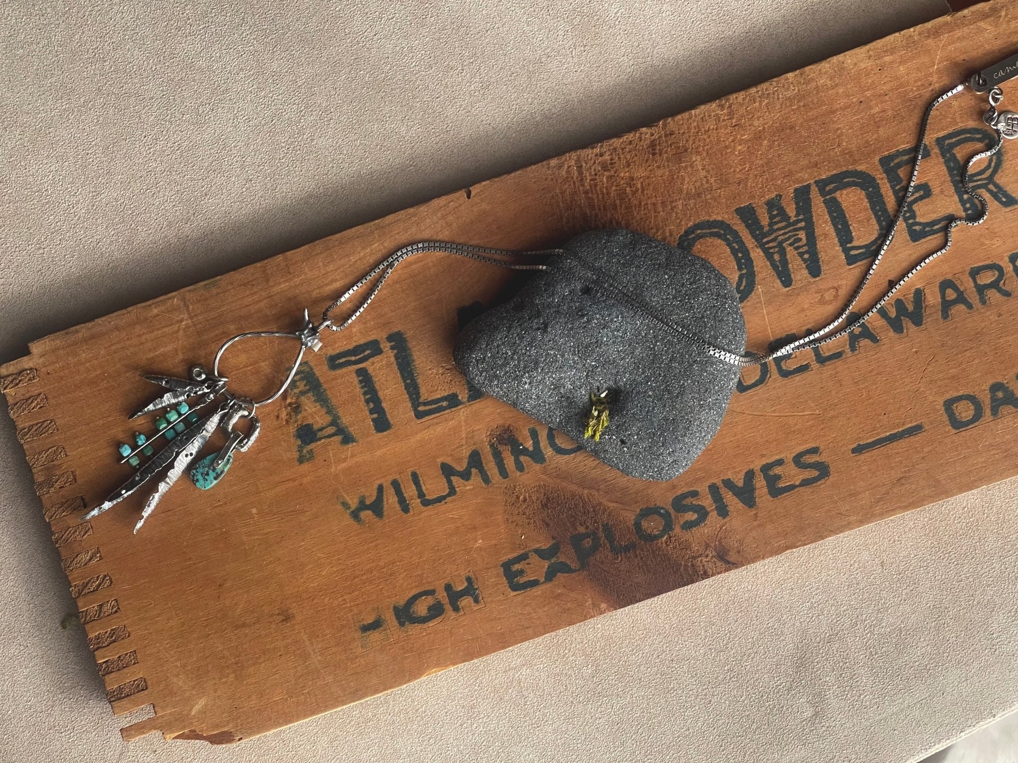 Turquoise | Forager Necklace | Ready to ship - cameraSHY cove