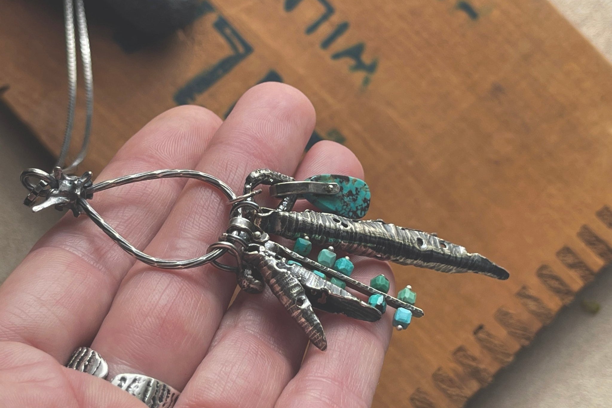 Turquoise | Forager Necklace | Ready to ship - cameraSHY cove