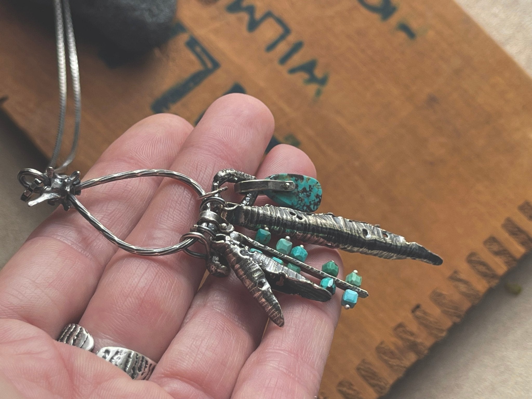 Turquoise | Forager Necklace | Ready to ship - cameraSHY cove