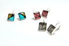 Abstracta. Leverback Earrings. - cameraSHY cove