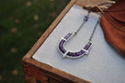 Amethyst | Ravine Necklace | Ready to Ship - cameraSHY cove