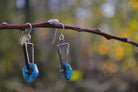 Apatite | Axel Earrings | Ready to ship - cameraSHY cove