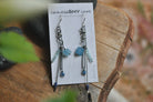 Aquamarine | Link Earrings | Ready to Ship - cameraSHY cove