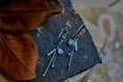 Aquamarine | Link Earrings | Ready to Ship - cameraSHY cove