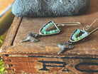 Chrysoprase | Deep Sea earrings | Ready to ship - cameraSHY cove