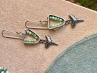 Chrysoprase | Deep Sea earrings | Ready to ship - cameraSHY cove