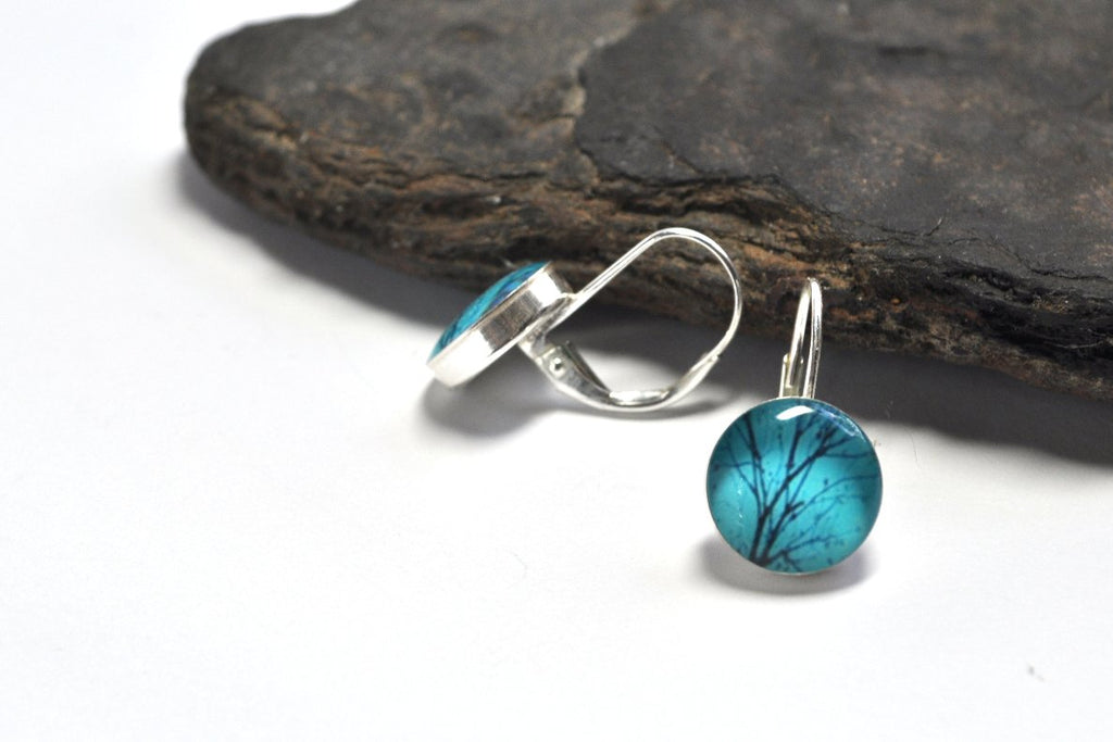 ENCHANTED. Leverback Earrings. Made to order - cameraSHY cove