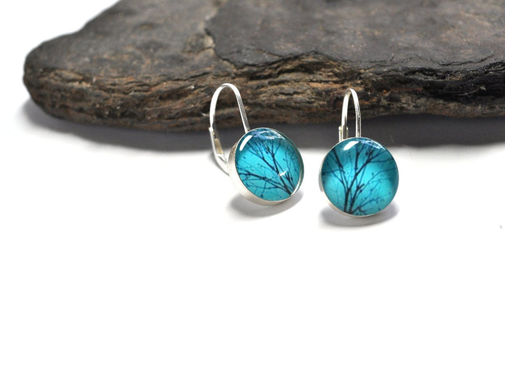 ENCHANTED. Leverback Earrings. Made to order - cameraSHY cove