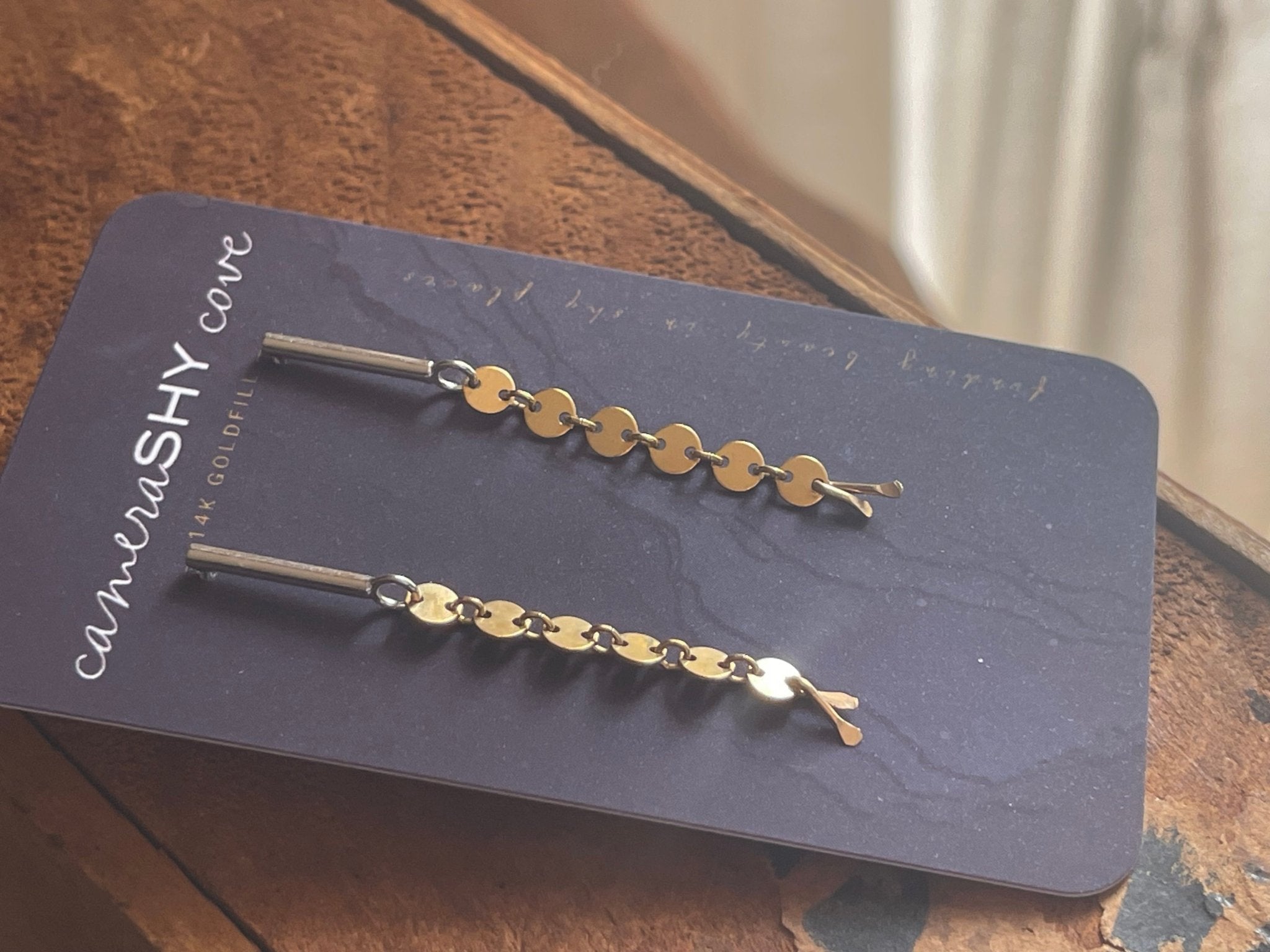 Fringe | Mixed Metal Earrings - cameraSHY cove