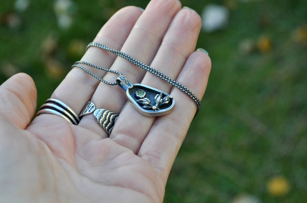 Graves to Gardens Necklace No. 8 | Ready to ship - cameraSHY cove