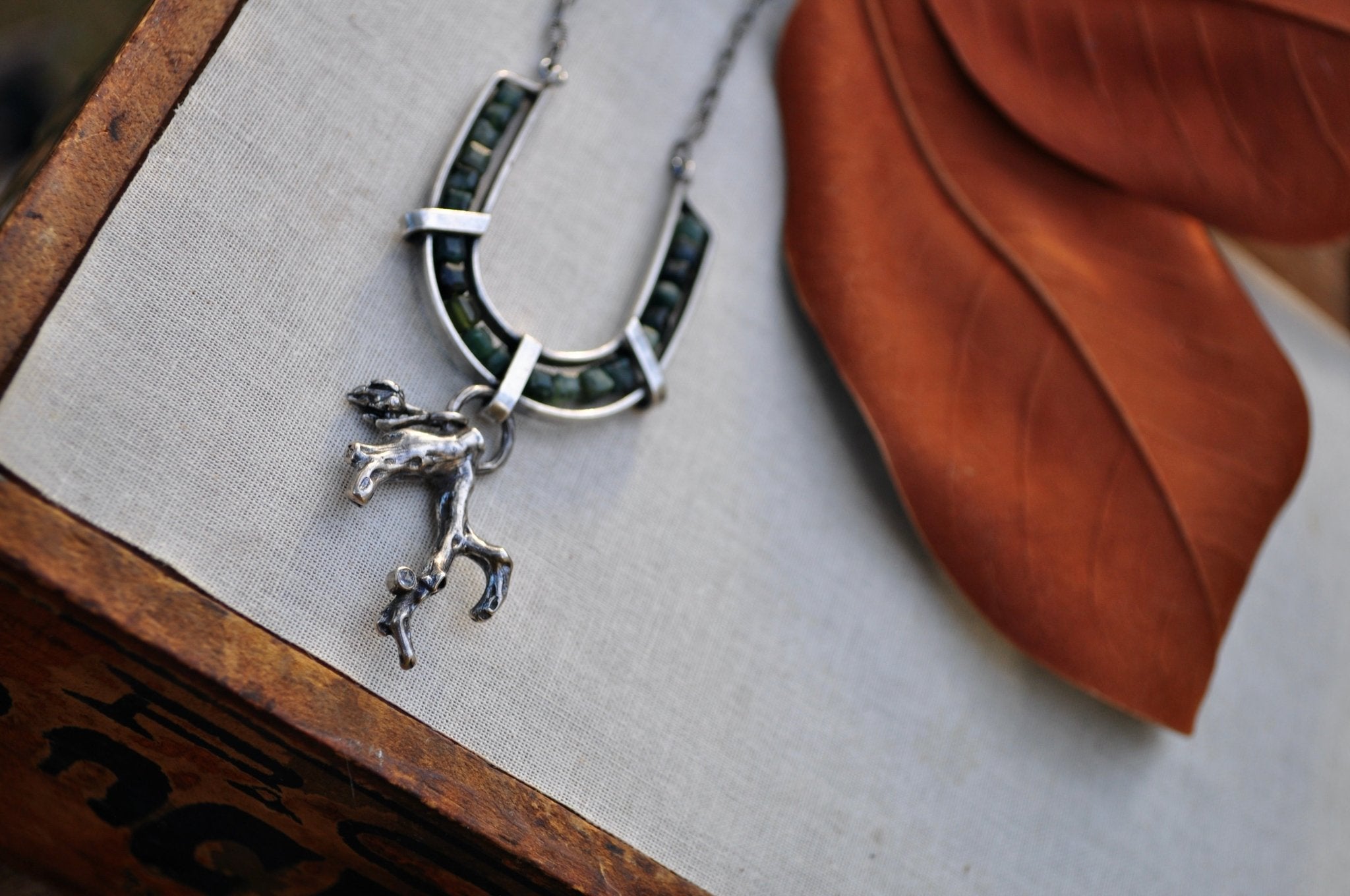 Green Ravine | Origen Necklace | Ready to ship - cameraSHY cove