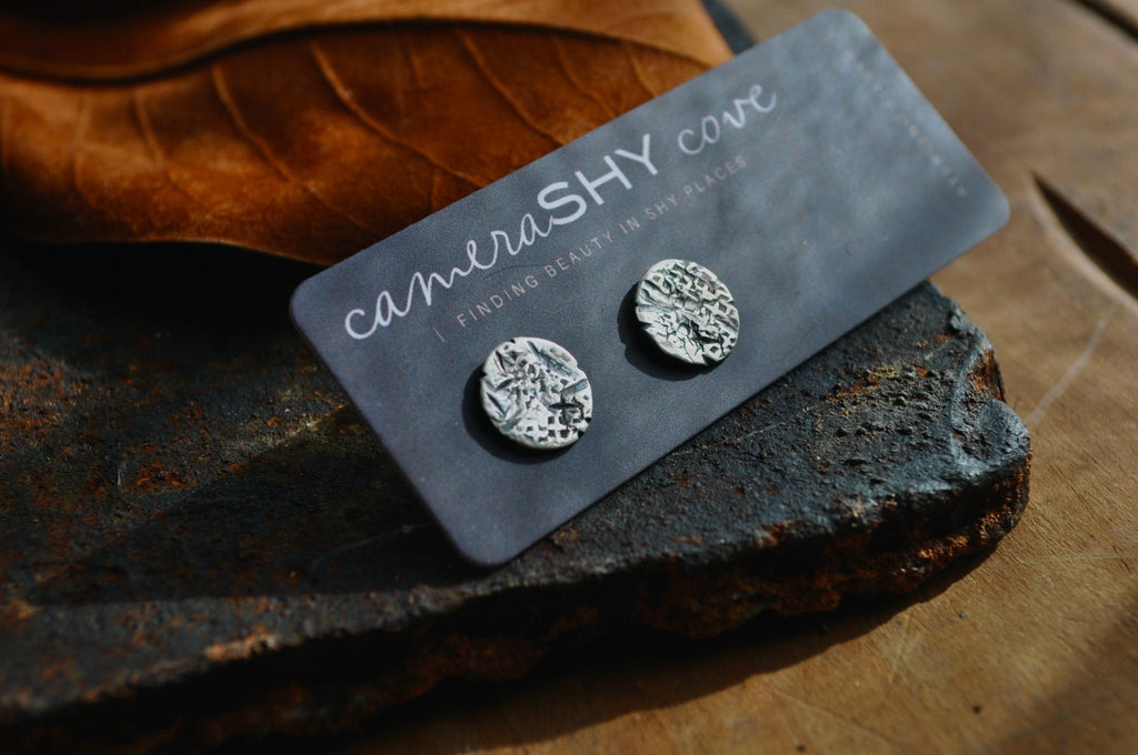 Grit studs No.1 | Ready to Ship - cameraSHY cove