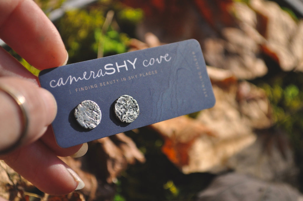 Grit studs No.1 | Ready to Ship - cameraSHY cove