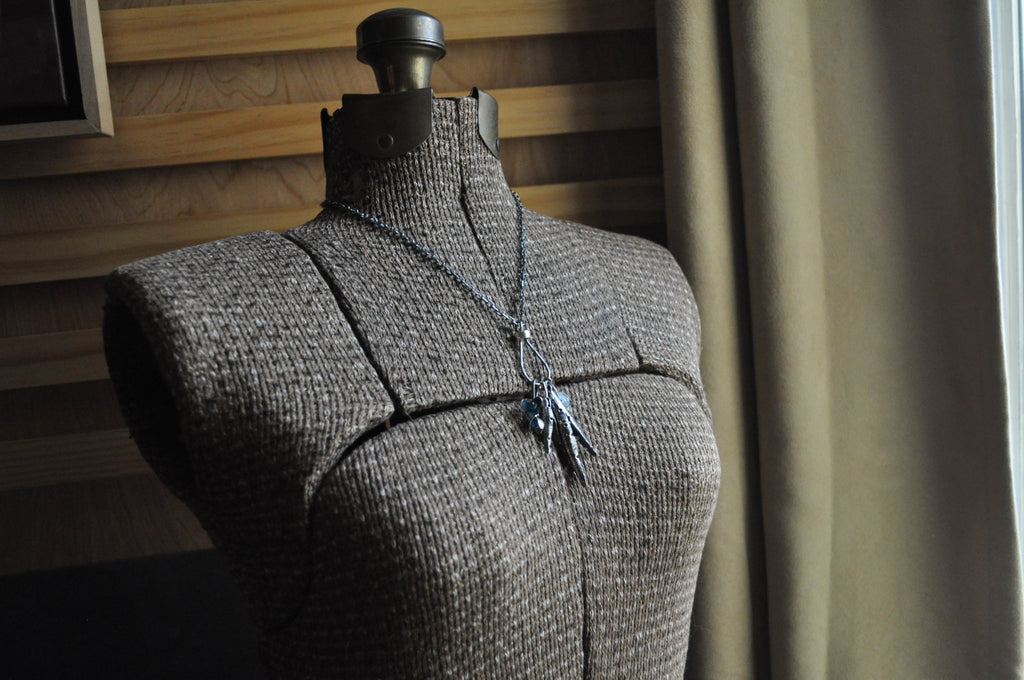 Herkimer Forager Necklace | Made to order - cameraSHY cove