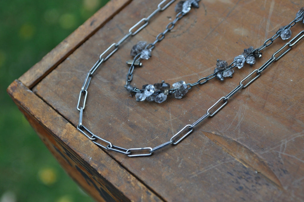 Herkimer | Wild Oats Necklace | Ready to Ship - cameraSHY cove