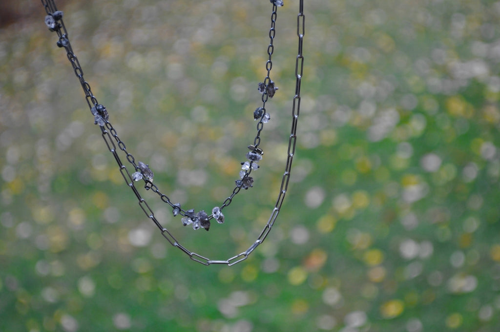 Herkimer | Wild Oats Necklace | Ready to Ship - cameraSHY cove