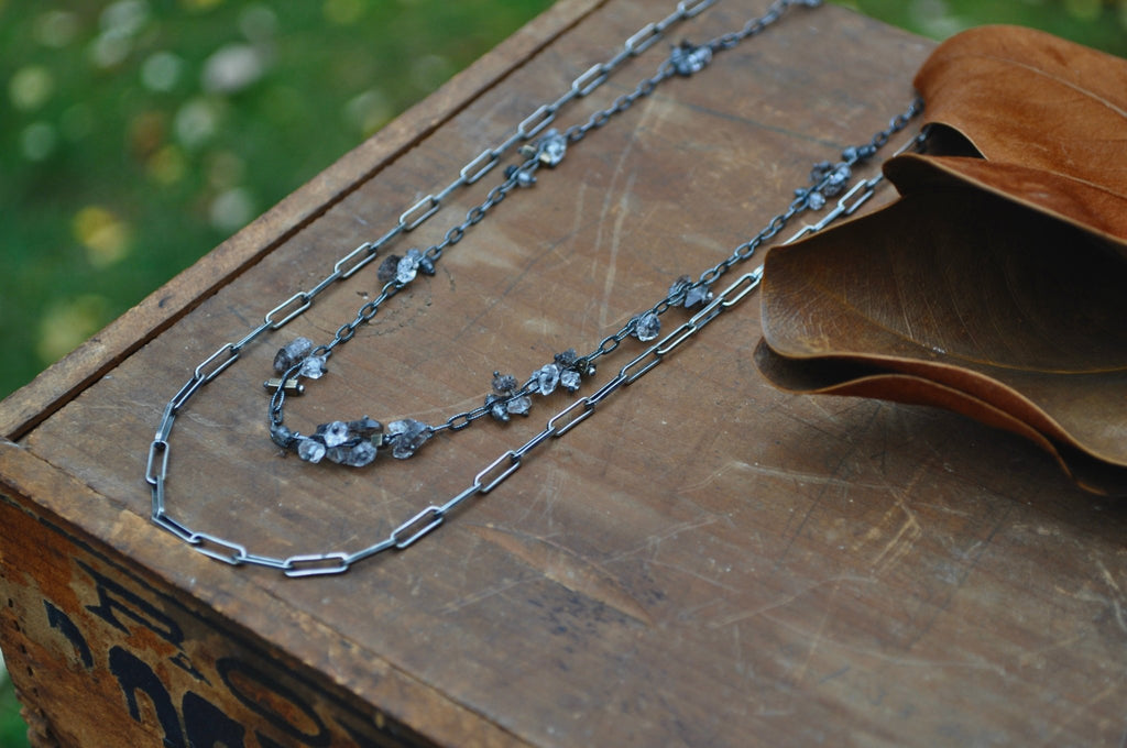 Herkimer | Wild Oats Necklace | Ready to Ship - cameraSHY cove