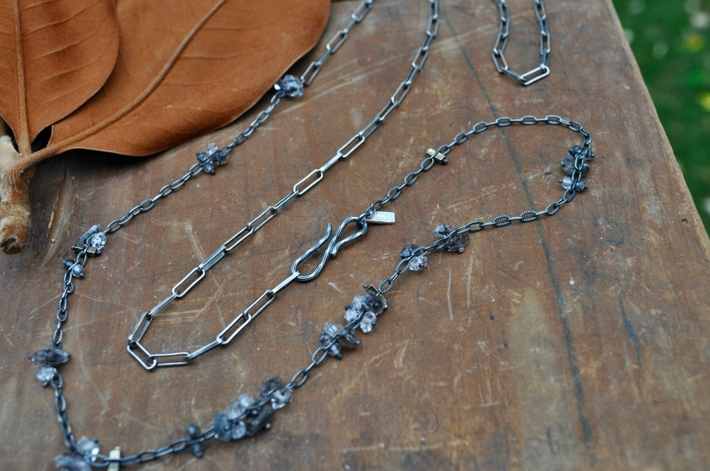 Herkimer | Wild Oats Necklace | Ready to Ship - cameraSHY cove