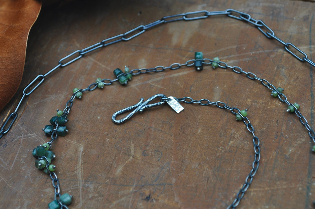 Jade | Wild Oats Necklace | Made to Order - cameraSHY cove