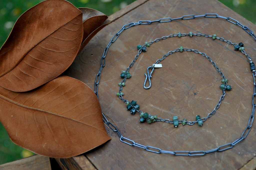 Jade | Wild Oats Necklace | Made to Order - cameraSHY cove