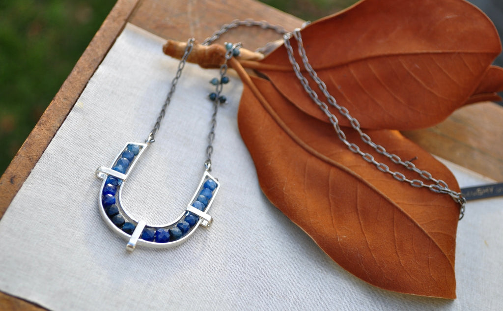 Kyanite | Ravine Necklace | Made to order - cameraSHY cove