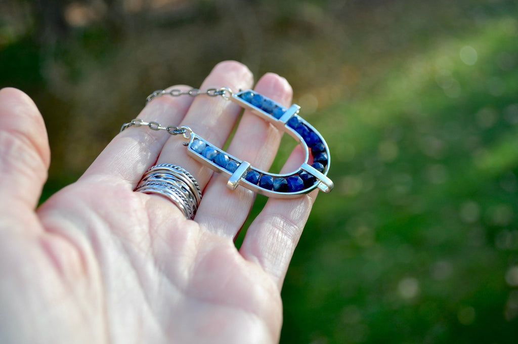 Kyanite | Ravine Necklace | Made to order - cameraSHY cove