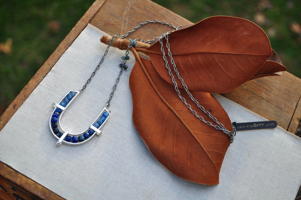 Kyanite | Ravine Necklace | Made to order - cameraSHY cove