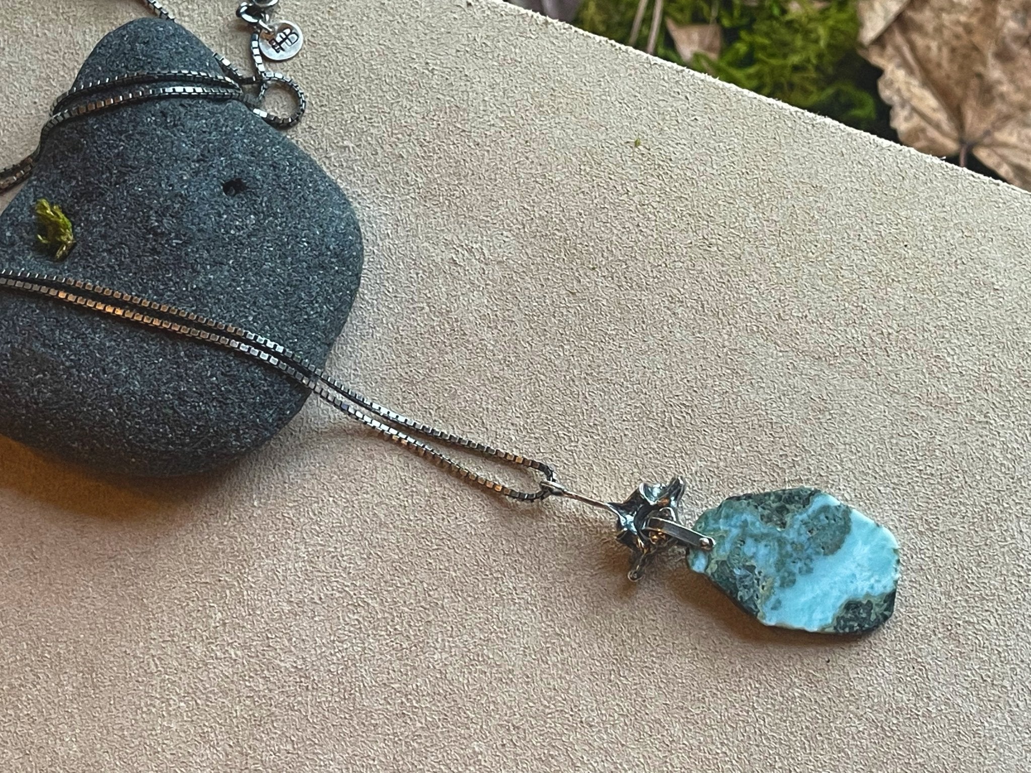 Larimar | Graves to Gardens Necklace | Ready to ship - cameraSHY cove