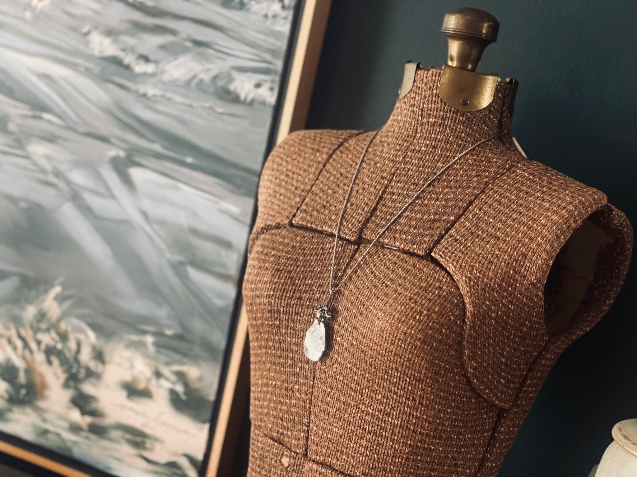 Larimar | Graves to Gardens Necklace | Ready to ship - cameraSHY cove