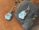 Larimar | Hinge Earrings - cameraSHY cove