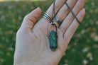 Malachite | Axel Necklace | Ready to ship - cameraSHY cove
