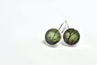OLIVE. Leverback Earrings. Made to order - cameraSHY cove