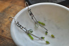 Olivine Jade | Link Earrings | Ready to Ship - cameraSHY cove