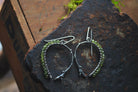 Peridot | Twig Ridge Hoops | Ready to Ship - cameraSHY cove