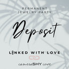 Permanent Jewelry Party / Ladies Night Deposit - cameraSHY cove