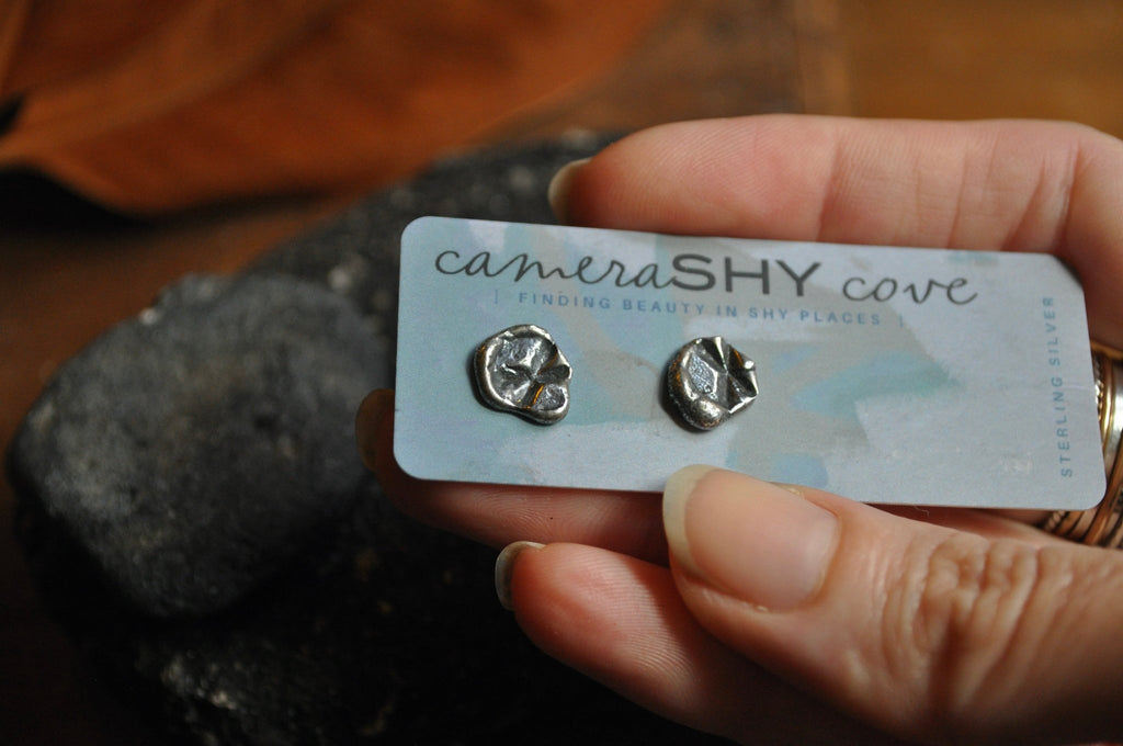 Puddle studs No.1 | Ready to Ship - cameraSHY cove