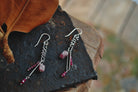 Ruby | Link Earrings | Ready to Ship - cameraSHY cove