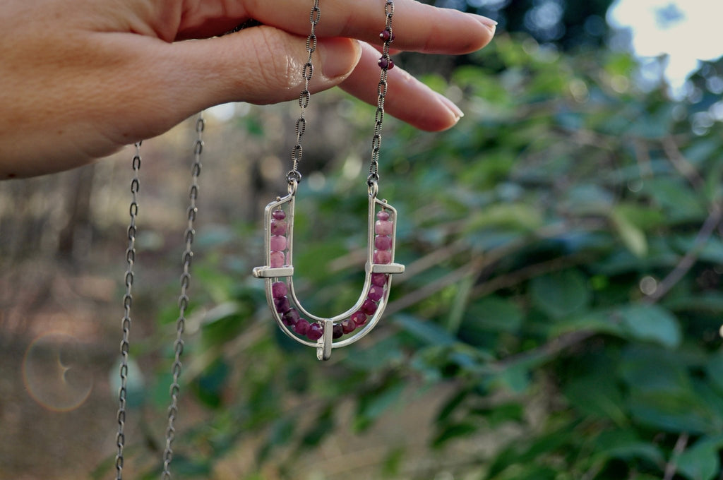 Ruby | Ravine Necklace | Ready to Ship - cameraSHY cove